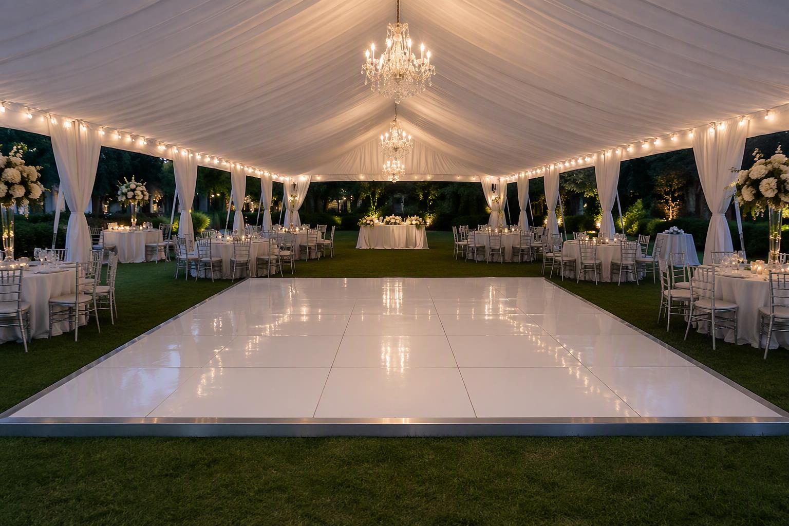 Rental store for Dance Floor - 16 X16  White CL in Kelowna BC