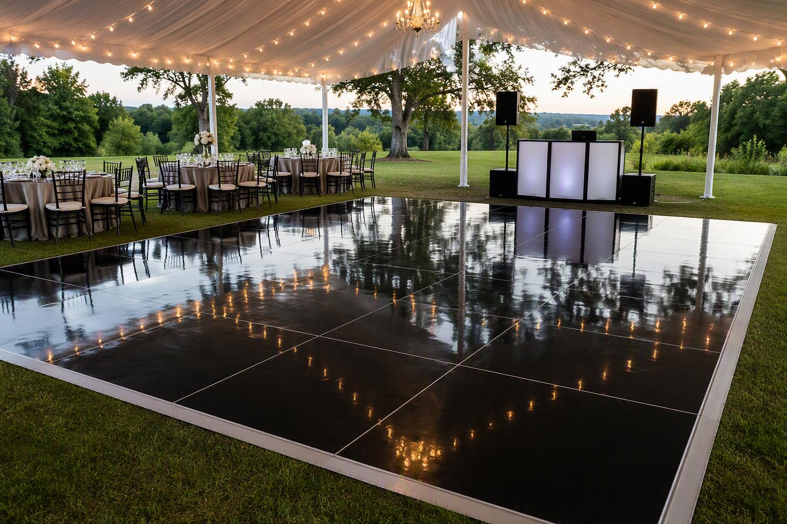 Rental store for Dance Floor - 16 X16  Black CL in Kelowna BC