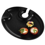 Rental store for Acrylic - Cocktail Plate Black in Kelowna BC