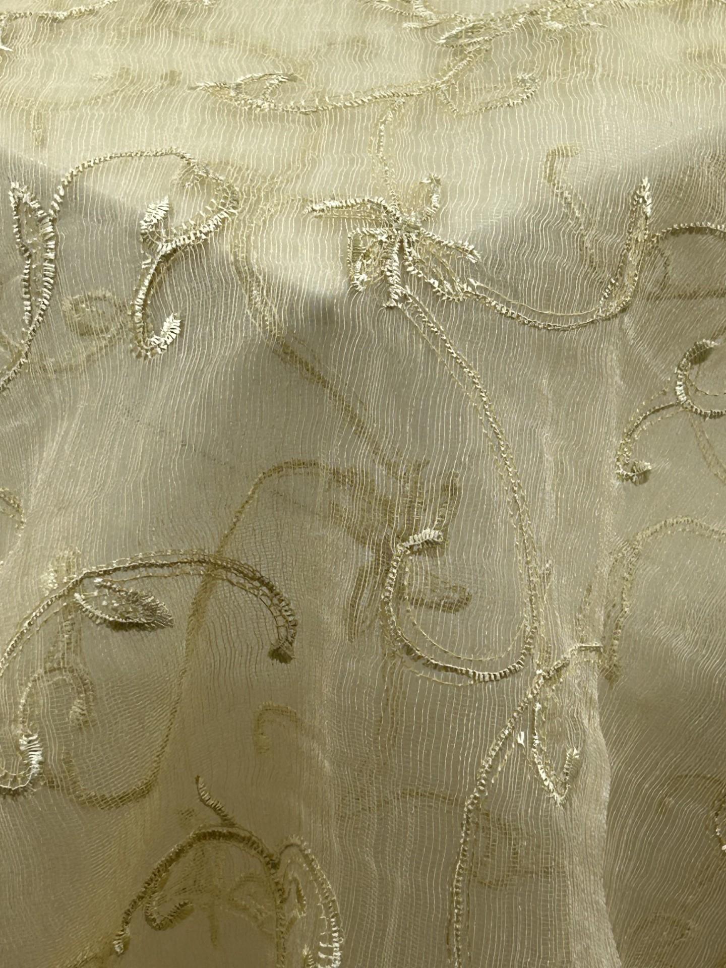 Rental store for 84x84 Overlay - Lace Embroidered Champag in Kelowna BC