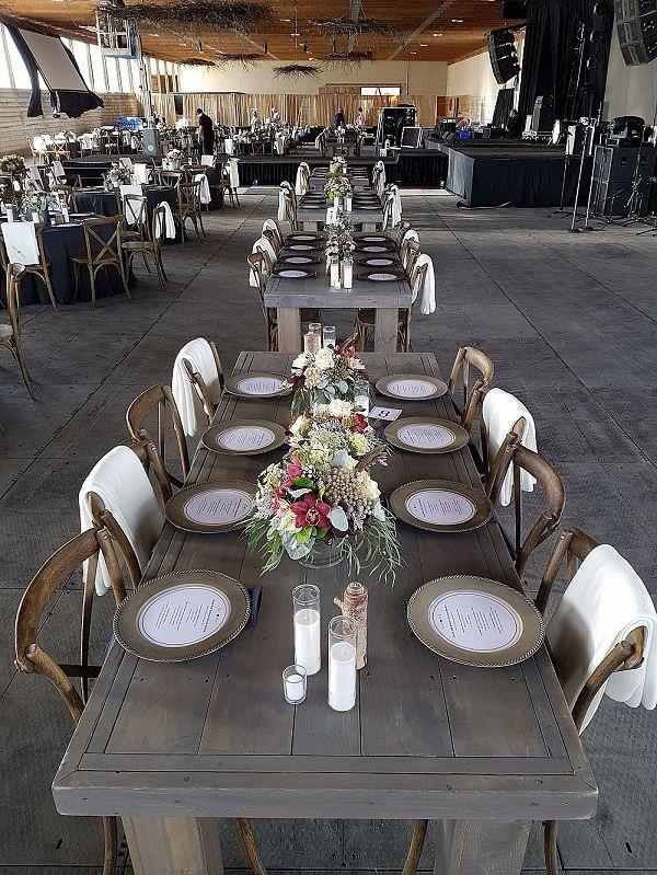 Rental store for Table - 8.5 x 3.4 Rectangle Harvest in Kelowna BC