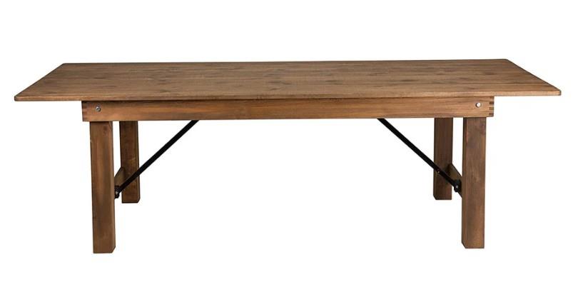 Rental store for Table - 8 x 3.25  Farm Table in Kelowna BC